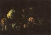Vincent Van Gogh Still life with a Basket of Apples and Two Pumpkins (nn04) Norge oil painting reproduction